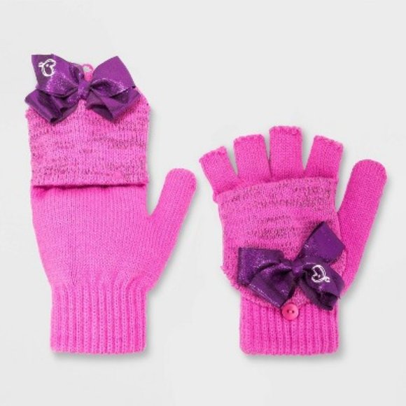 JoJo Siwa Other - Girls JOJO Siwa Flip Top Gloves - Pink 4-16